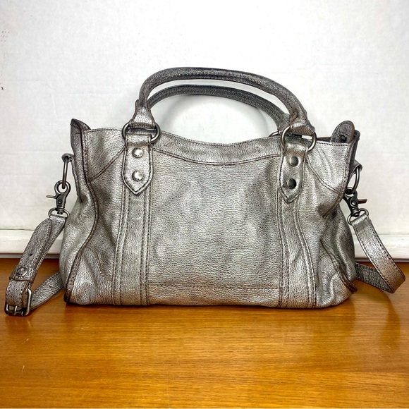 Frye Mellissa Metallic Tote Purse - Picture 2 of 15